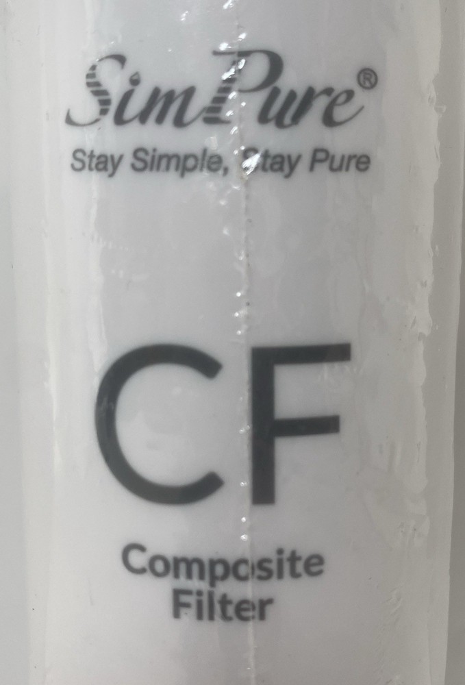 One Simpure CF FILTER - Sealed, No Box