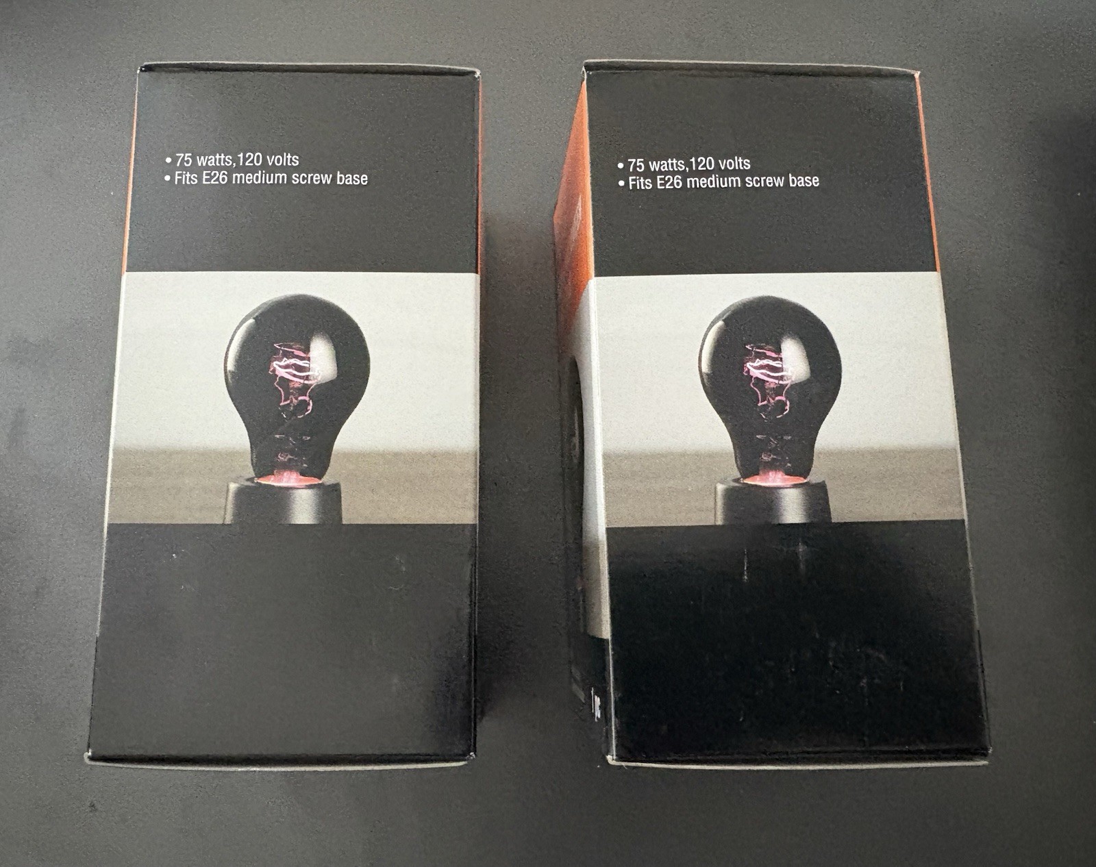 Black Light Bulbs 75 Watt 120V Standard Socket Indoor Use NEW • LOT OF 2 gallery