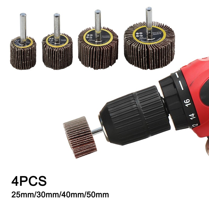 Highly Efficient 4PCS Sanding Flap Disc Wheel for Repair and Polishing gallery