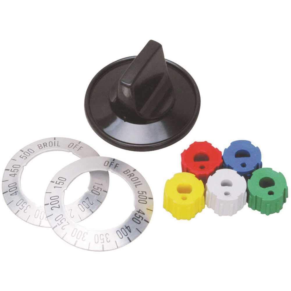 Exact KN004 Cooktop Range Oven Knob Kit Electric Thermostat Universal 150-550 gallery