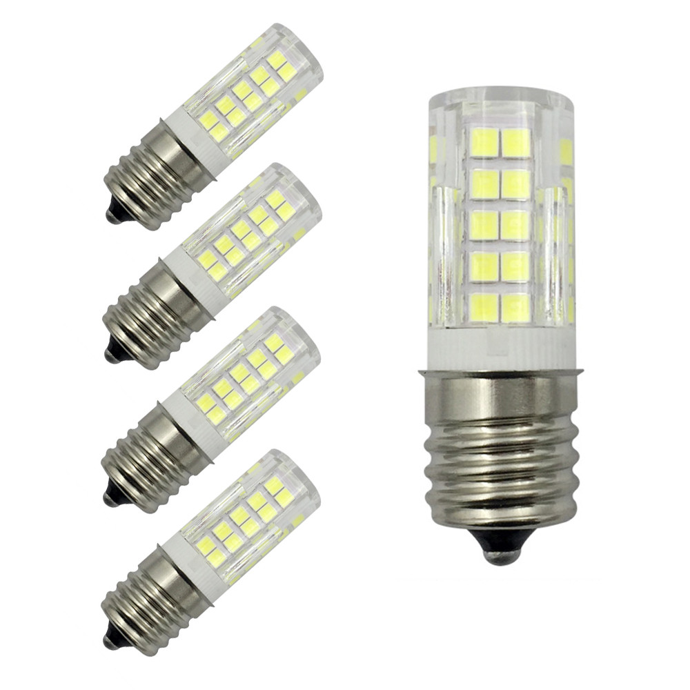 5pcs E17 C9 Intermediate Base LED bulb 64-2835SMD Ceramics Light 5W 110V Lamp H