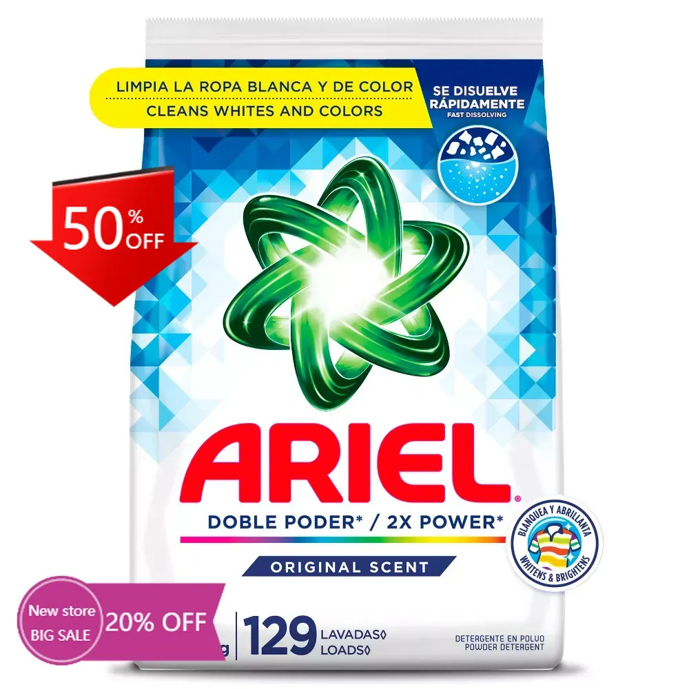 Ariel Laundry Detergent Original Laundry Detergents - 129 Loads