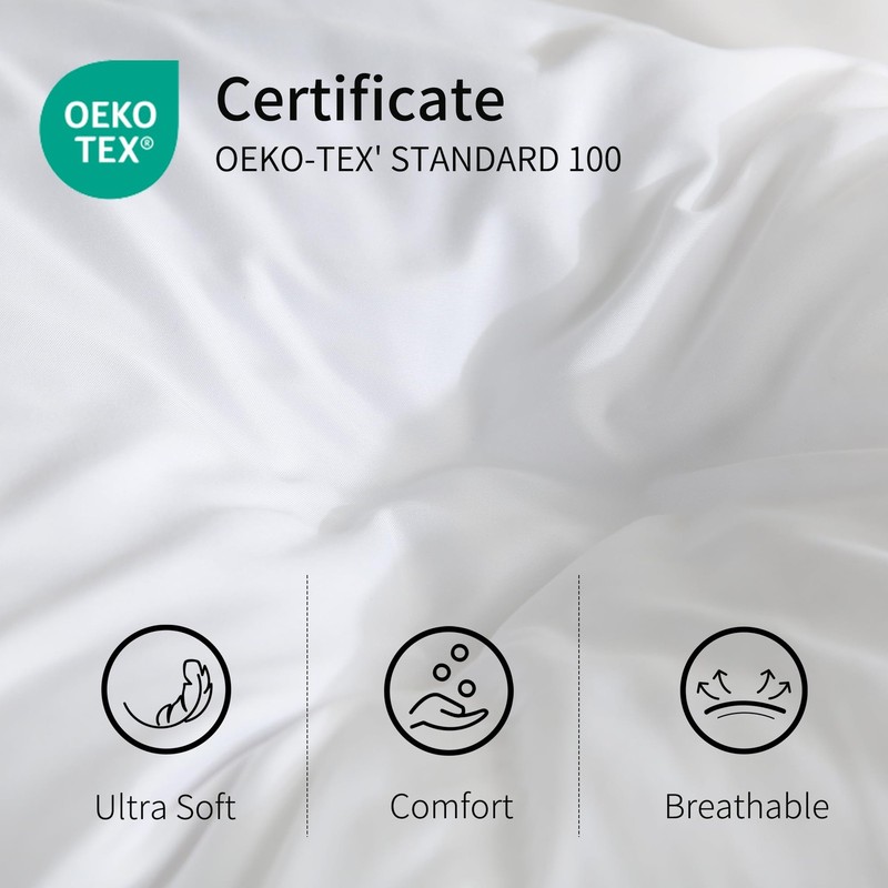 Full Flat Sheets 6 Pack White Microfiber Top Bed Sheet 81x96 inch Bulk gallery