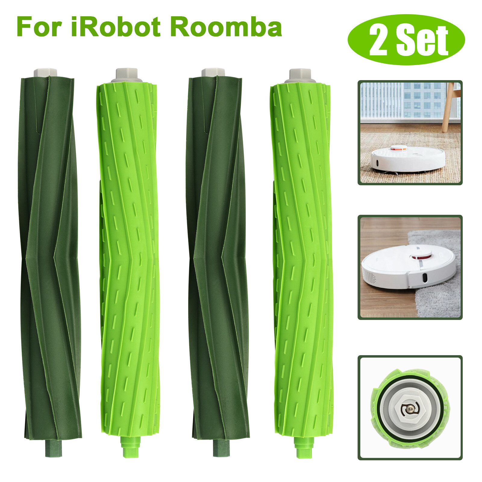 2 Sets Replacement Roller Brush for iRobot Roomba e5 e6 i1 i3+ i4 i6+ i7 i8 Plus gallery