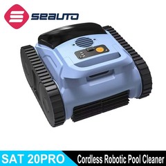 Seauto Pool Cleaner SAT20PRO, 3H Cordless Robotic Pool Vacuum for Inground Pools