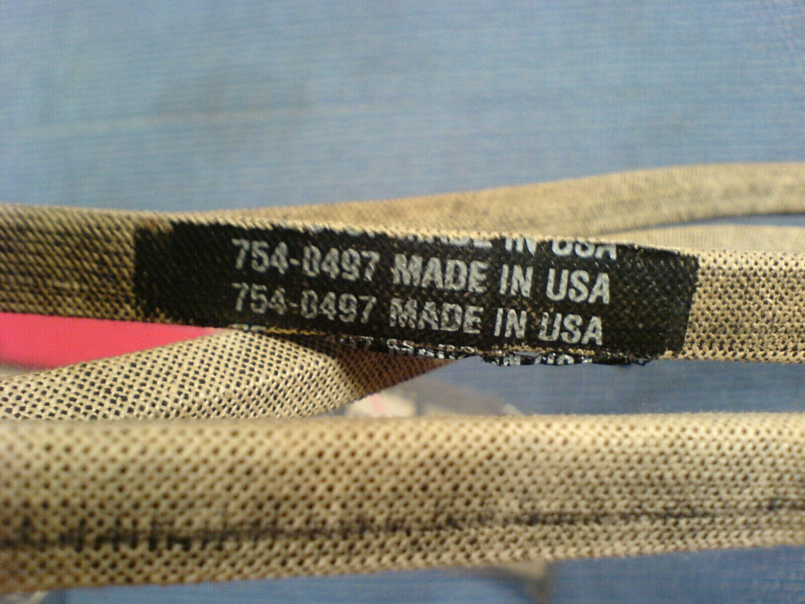 CUB CADET MTD MOWER DECK PTO DRIVE BELT. 954-0497 754-0497 NEW OEM R-10, R-8 gallery