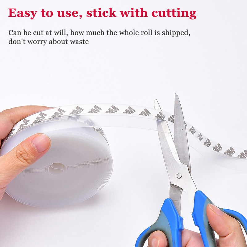 Door Draft Stopper Seal Under Bottom Strip Self Adhesive Weather Stripping Tape gallery