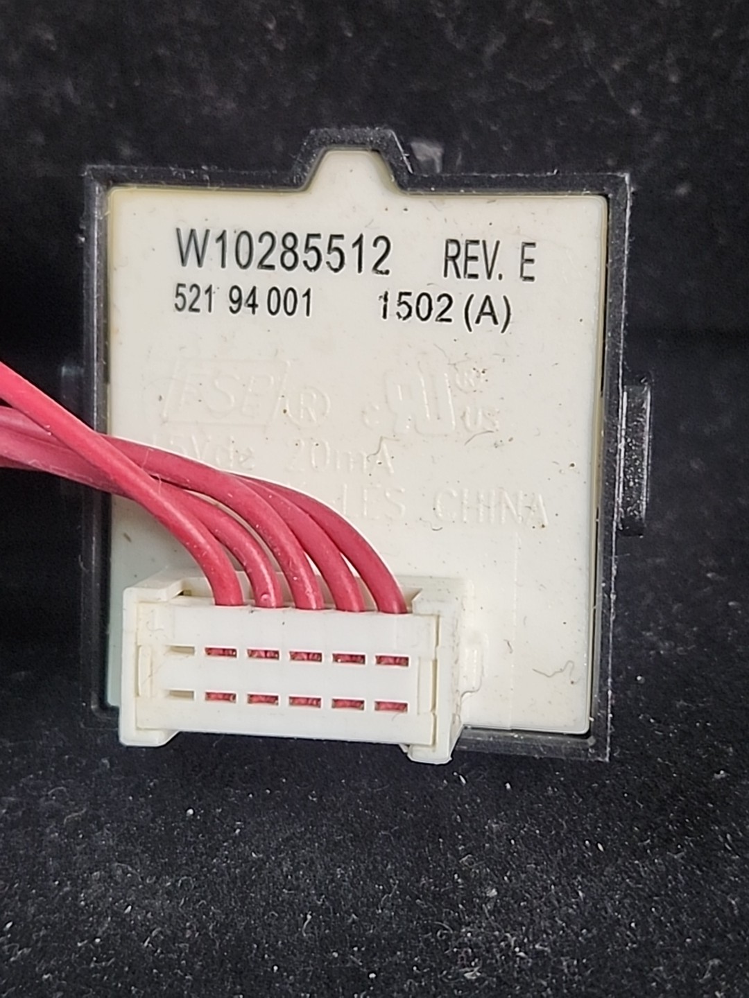 Whirlpool Washer Cycle Selector Switch W10285518 WPW10285518 Wiring Included A14 gallery