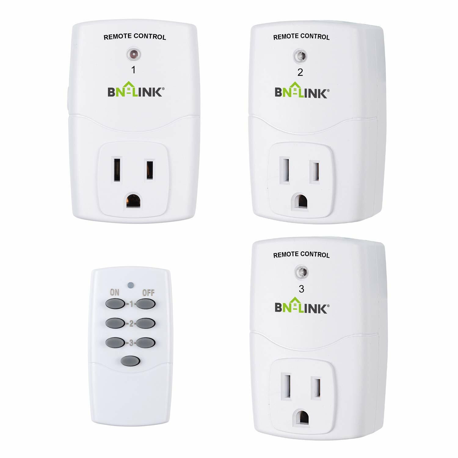 BN-LINK Mini Wireless Remote Control Outlet Switch Power Plug gallery