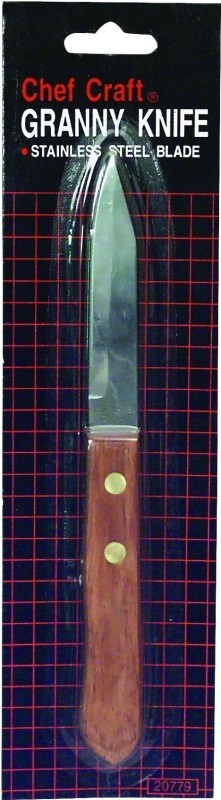 NEW Chef Craft 20779 PARING Granny Knife Stainless Steel Blade Wood Handle gallery