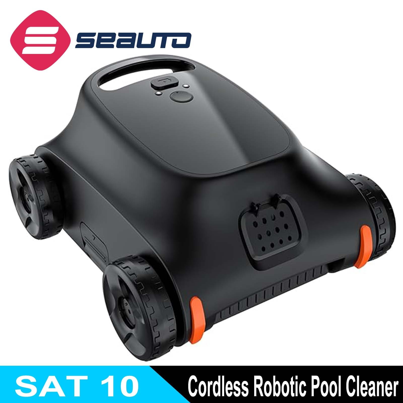 2026 NEW Seauto SAT10 Robotic Pool Cleaner Cordless, Efficient Brushless Motors gallery