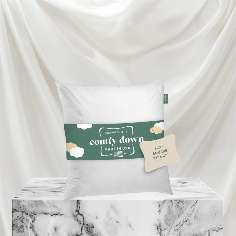 50/50 Down Feather Blend ComfyDream Bed Pillow for Sleeping, Egyptian Cotton ... gallery