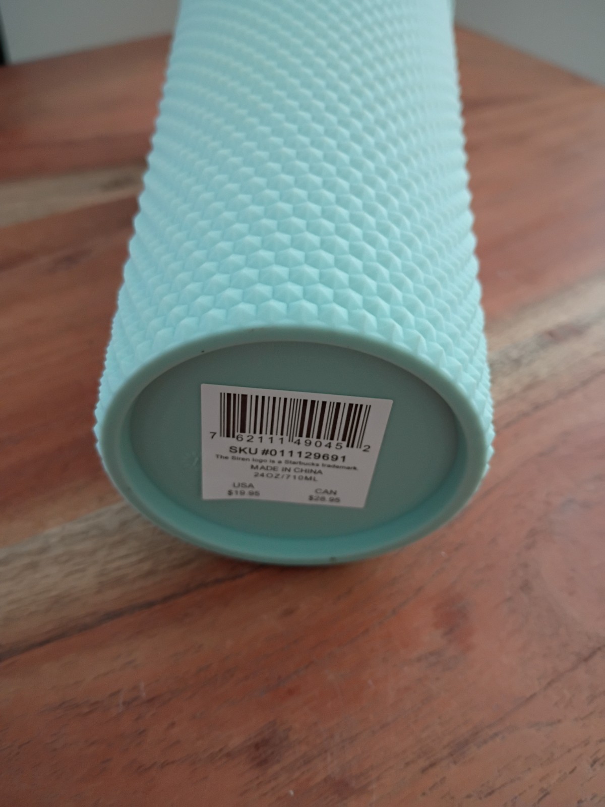 Starbucks 24 oz matte mint green studded tumbler Venti cold cup 2021 *New* gallery