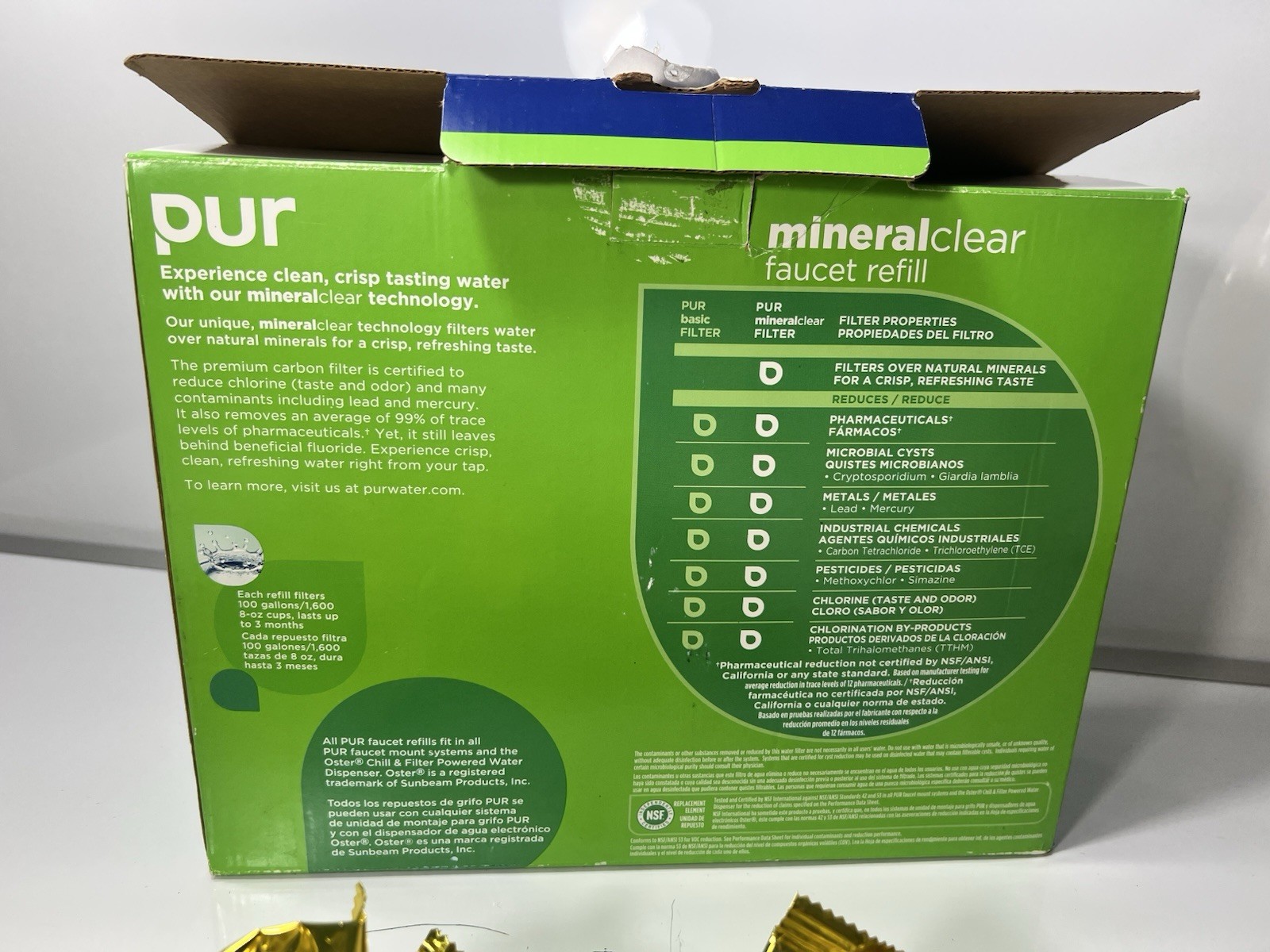 7x PUR MineralClear Kitchen Faucet 3-Stage Water Filter (RF-9999) - Open Box gallery