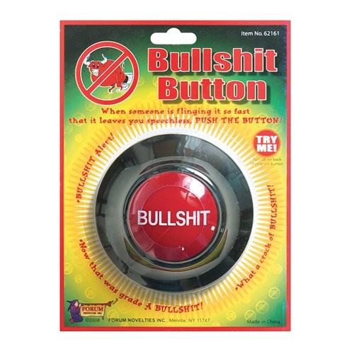 Forum Novelties Bullshit Button gallery
