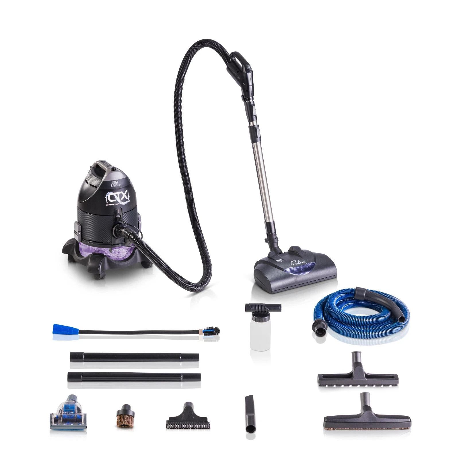 Prolux CTX PRO Water Filtration Bagless Canister Vacuum Cleaner Wet Dry gallery