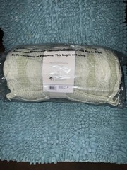 Threshold Studio McGee Knit Throw Blanket Green Soft Cozy 50 in x 60 in NEW