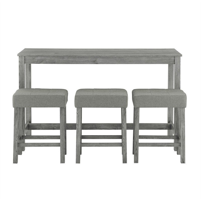 Bar Table Dining Table Sofa Table with Power Outlet Bar Table and Chair Set gallery