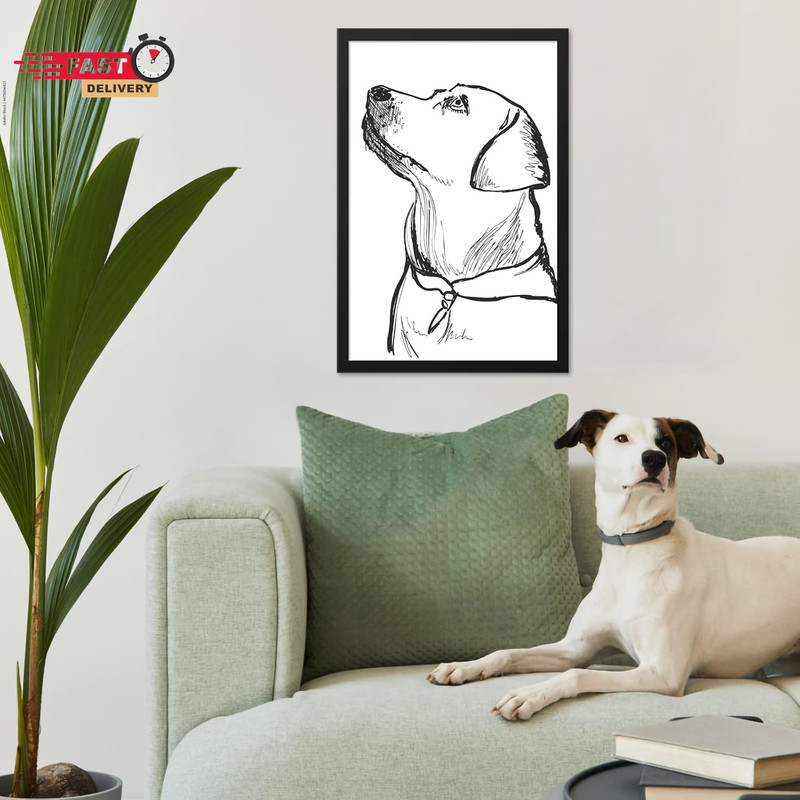 Matte Black 16X24 Frame - Single Frame, 16 X 24 Poster Frame for Artwork, Puzzle gallery