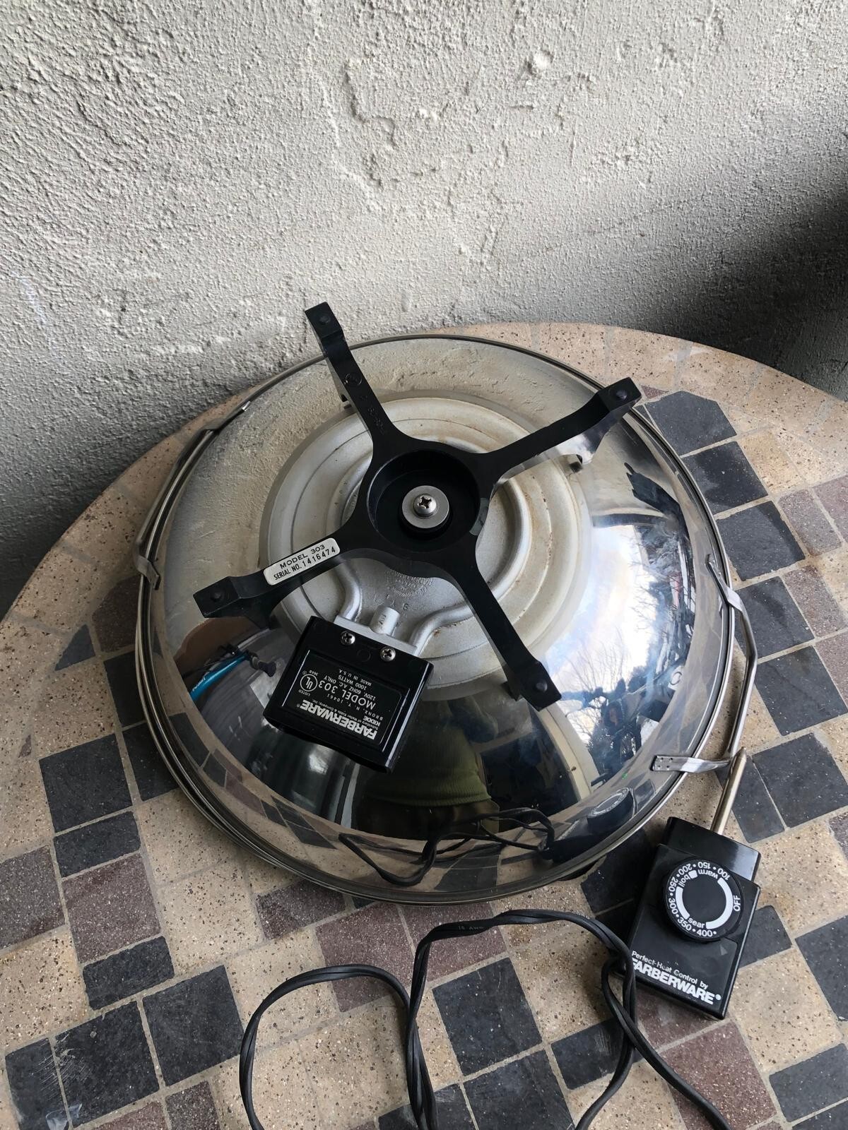 Farberware Electric Wok 303 Stainless Steel Electric Skillet Cooker Pan Lid USA gallery