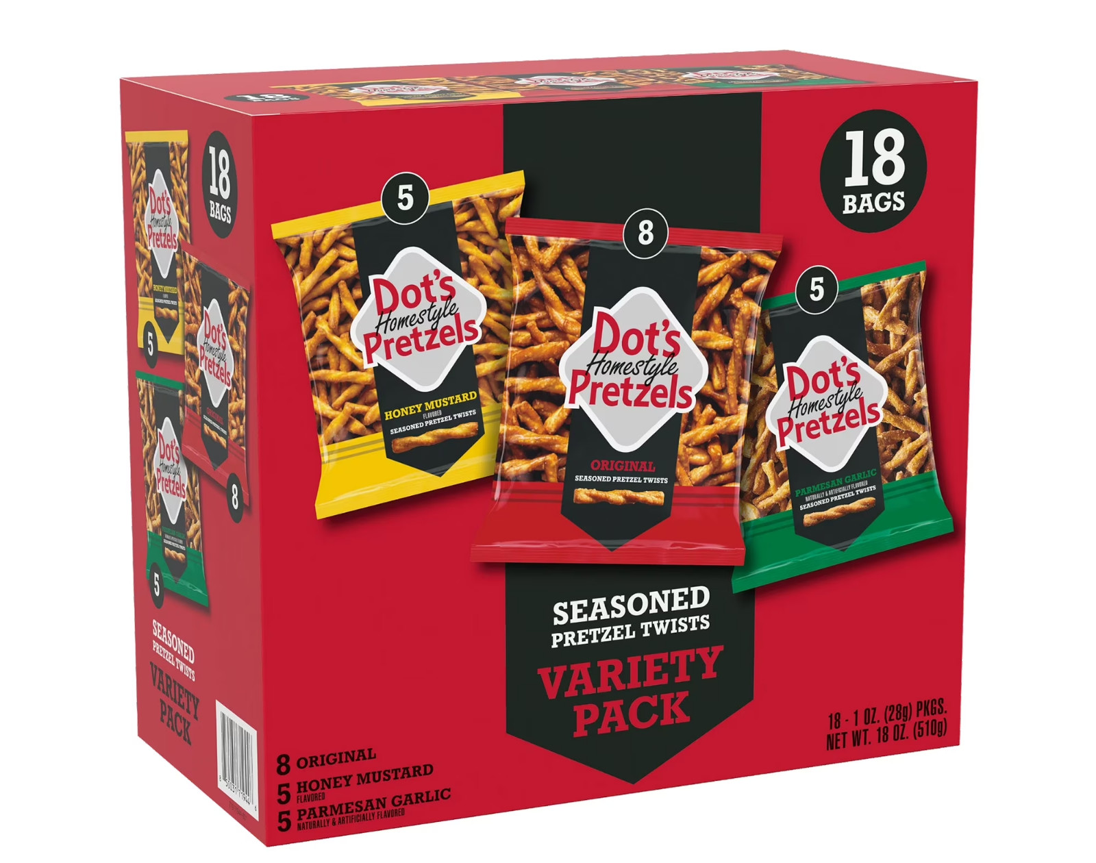 Dot's Pretzels Snack Variety Pack, 18 Count... gallery