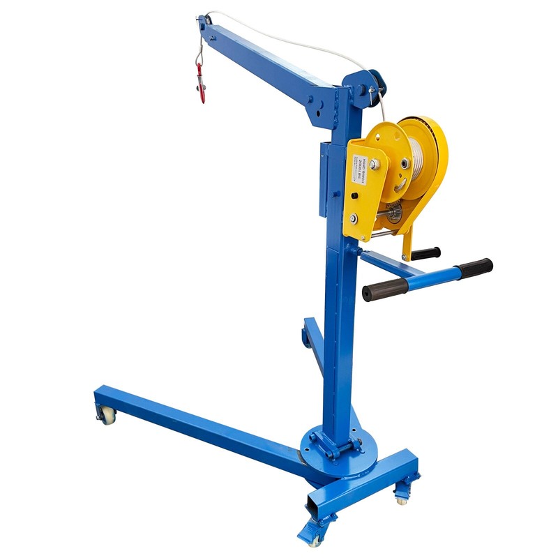 1100LBS Folding Crane Lifter Engine Hoist Manual Workshops Repair Hoist Elevator gallery