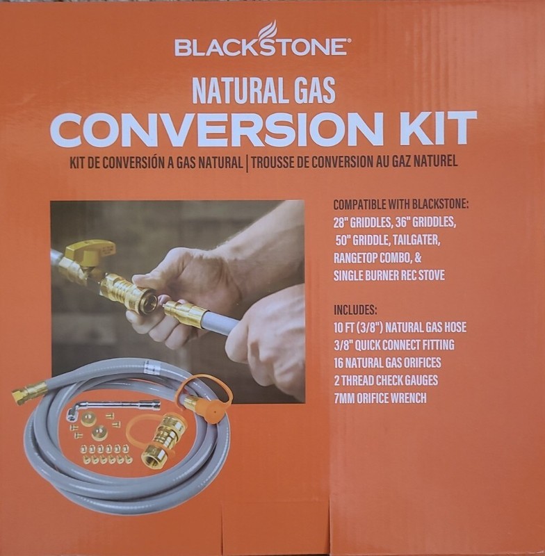 Blackstone Gas Conversion Kit - 5249,. 28/36/50" Griddles new in box gallery