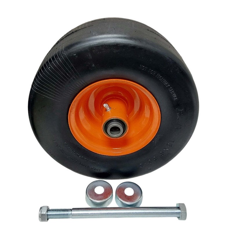 Proven Part 2-Pack Flat Free Wheel Assembly For Bobcat ZS4000 4179540 4178450 gallery