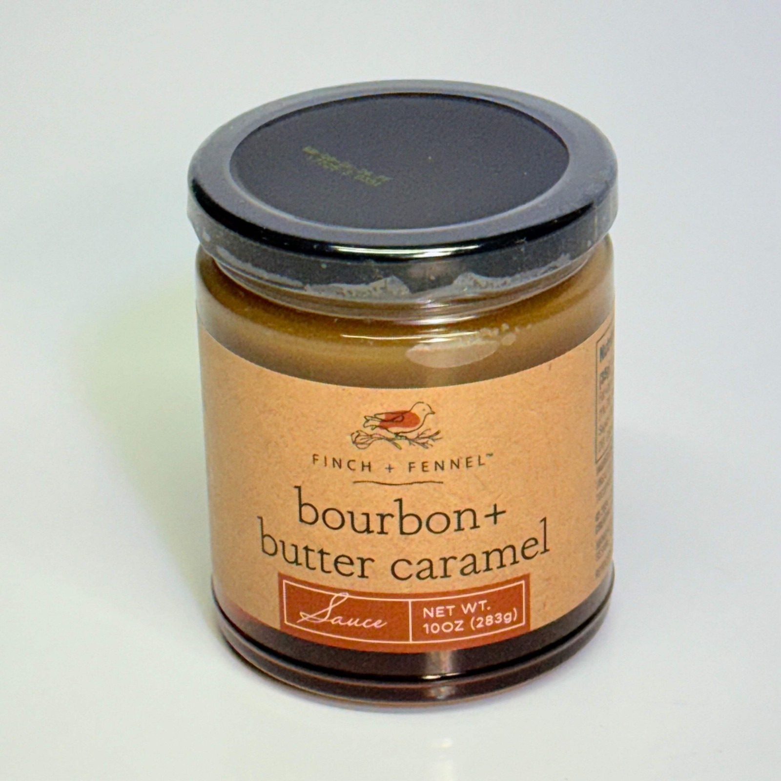 FINCH + FENNEL Bourbon + Butter Caramel Sauce 10 Oz BB 08/26 - New gallery