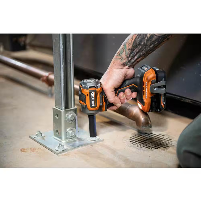 18V Subcompact Brushless Cordless 3/8 In. Impact Wrench and 18V Subcompact Brush gallery