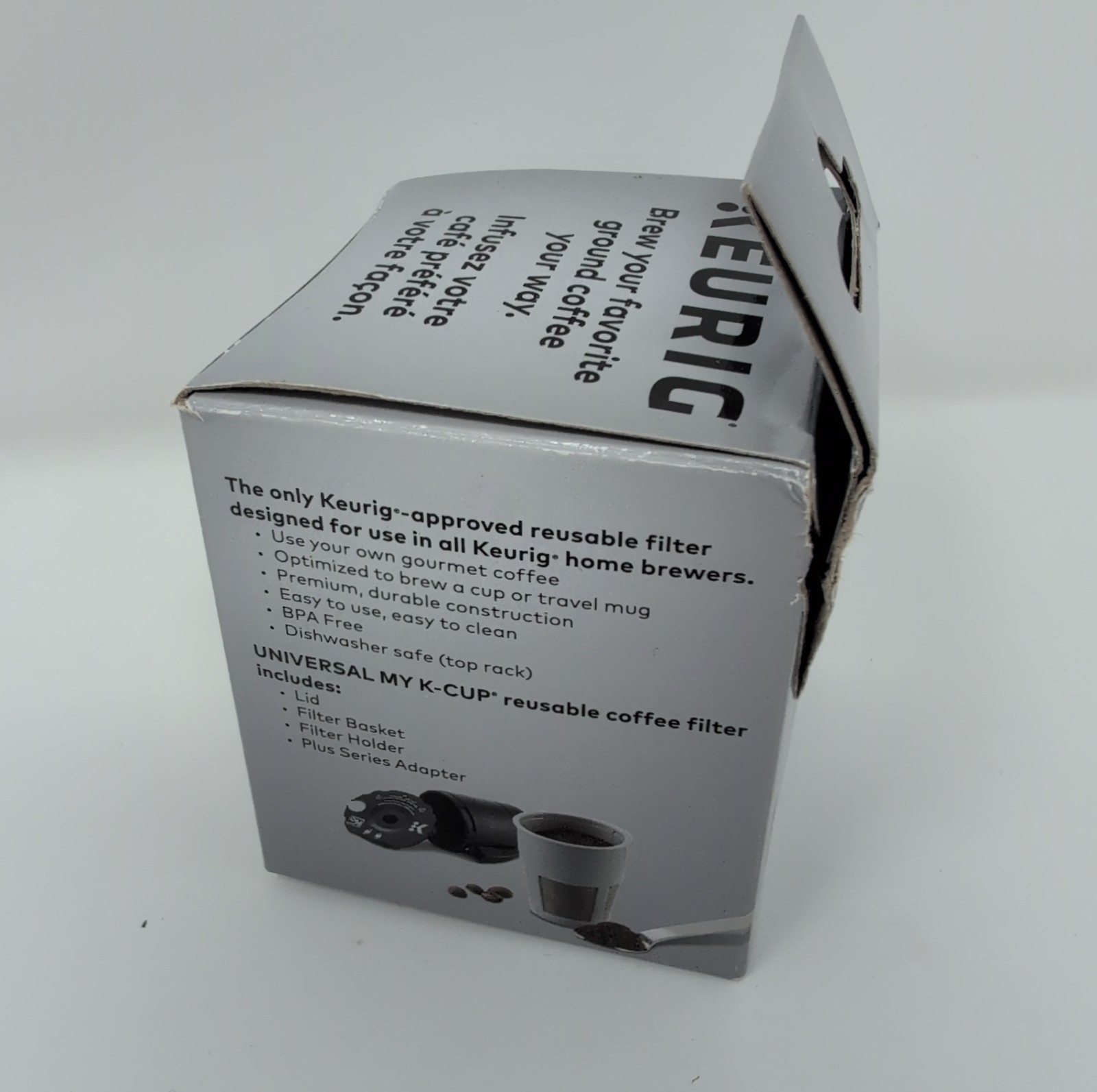 Keurig My K-Cup Universal Reusable Coffee Filter Black NIB gallery
