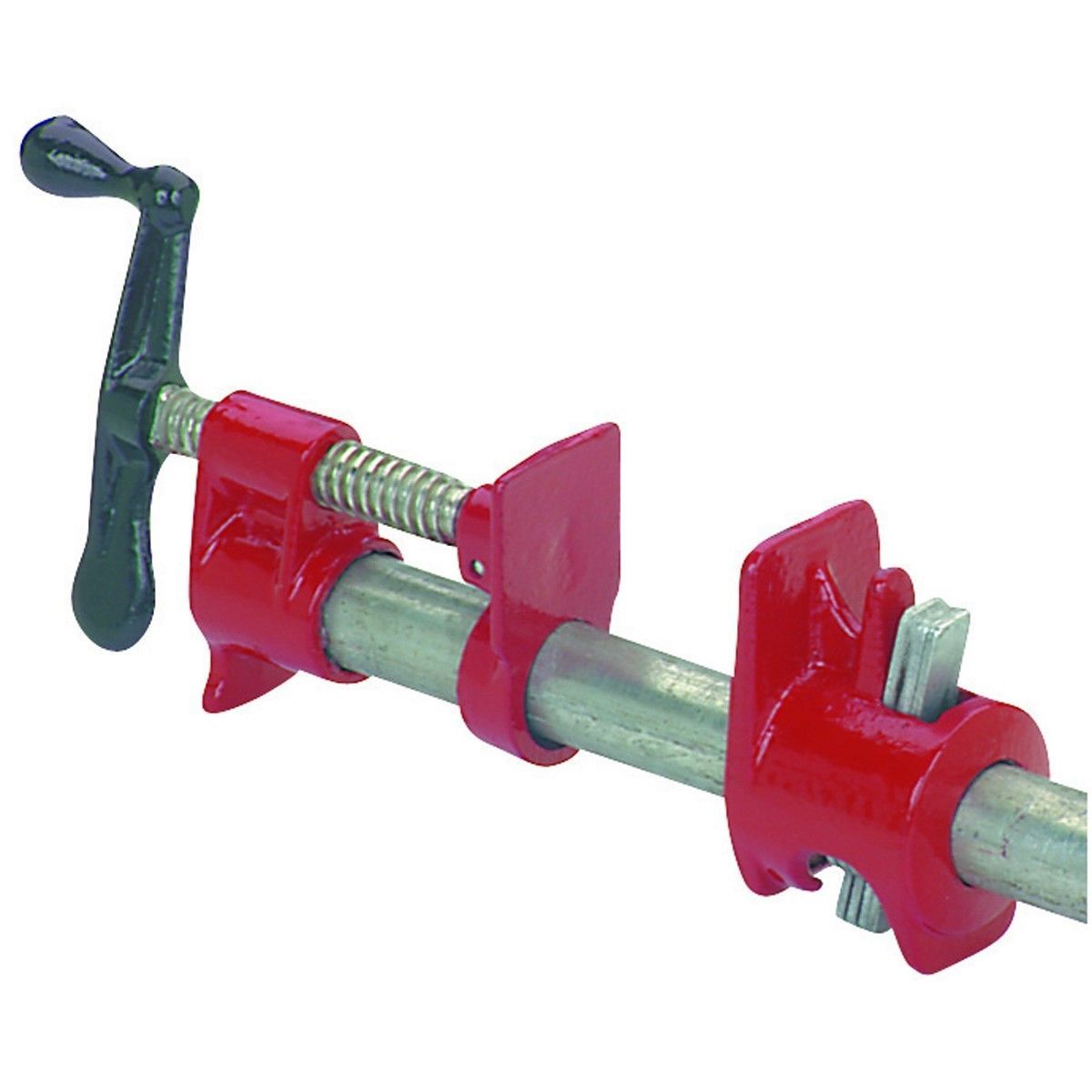 ( 4 Pack ) 3/4" Wood Gluing Pipe Clamp Set Heavy Duty PRO Woodworking Cast Iron gallery