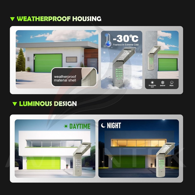 Chamberlain 940EV-P2 Wireless Universal Garage Door Opener Keypad Remote Control gallery