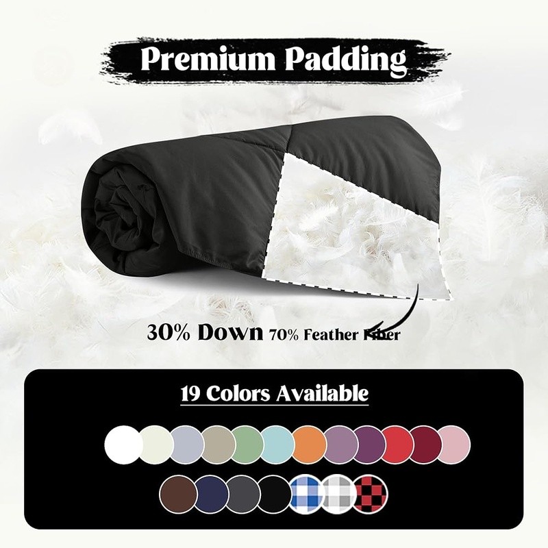 Multi-functional Soft Down Blanket Lightweight Cozy Bedding Reading & Relaxing gallery