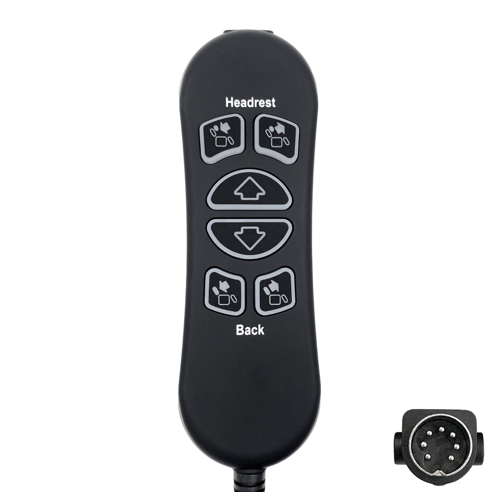 6 Button 7 Pin Power Recliner Remote Controller Replaces HHC HSW306 Hand Control gallery