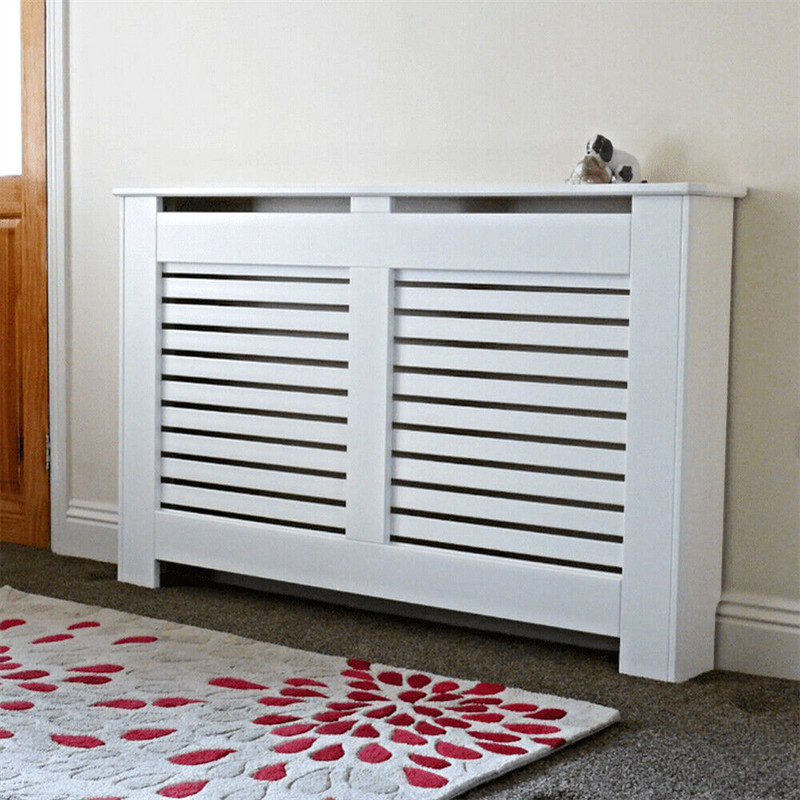 Extra Tall 92CM Radiator Cover MDF Cabinet Grill Shelf Horizontal Vertical S-XL gallery