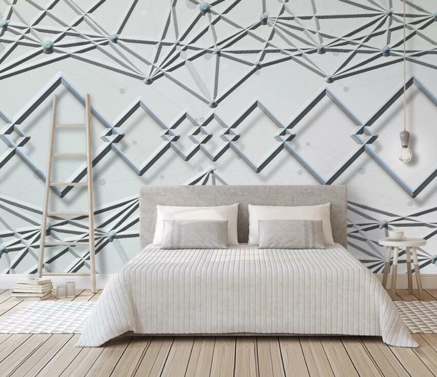 3D Row Square A92 Wallpaper Wall Mural Removable Self-adhesive Sticker Zoe gallery