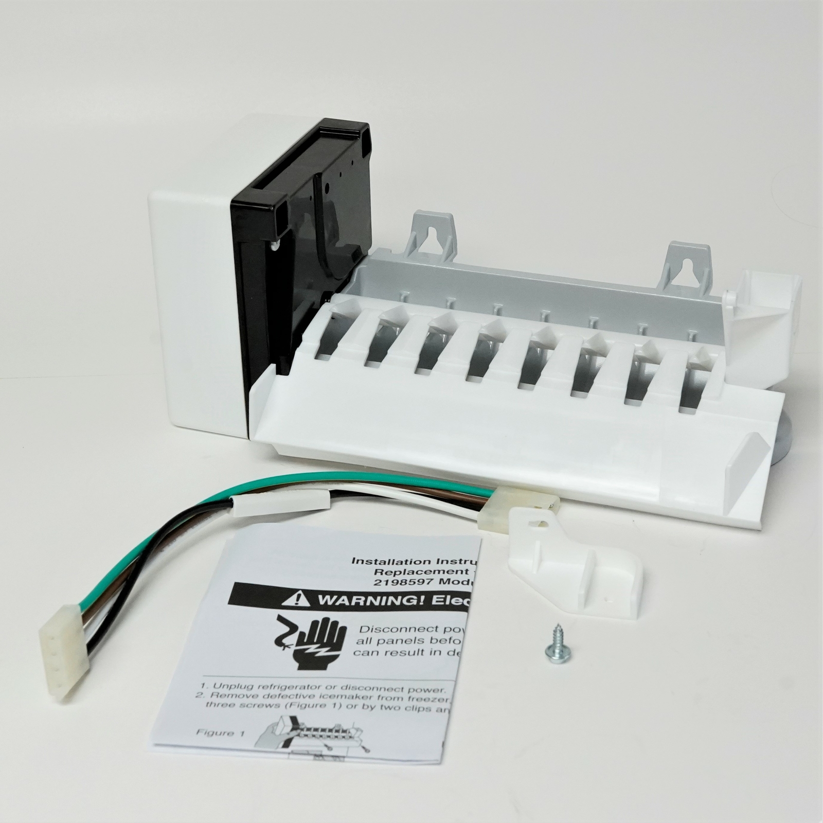 Refrigerator Icemaker Ice Maker for Whirlpool Kenmore Kitchenaid 2198597 gallery