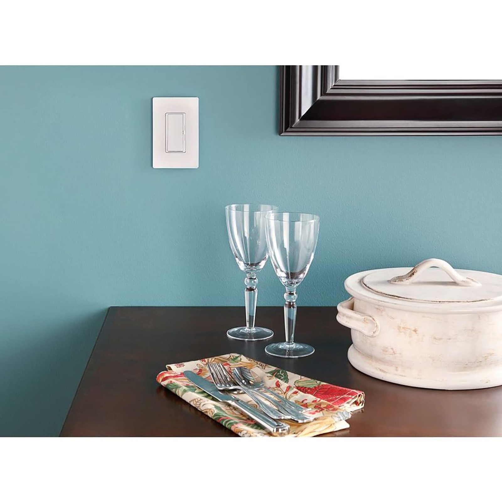 Light Switch Cover Plate 1 Gang Wallplate Decorator Rocker 96 Pack White Lutron gallery
