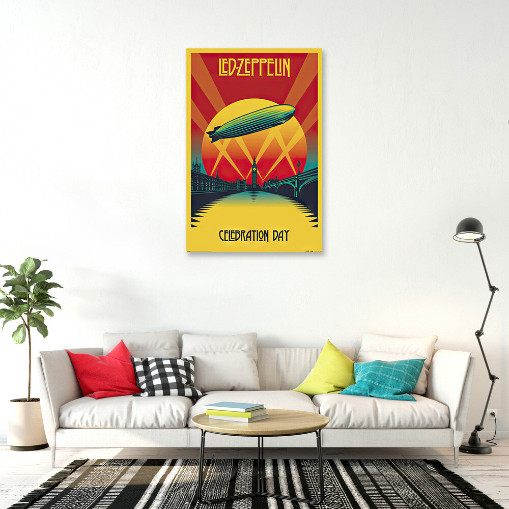 Led Zeppelin - Music / Movie Poster (Celebration Day) (Size: 24" x 36") gallery