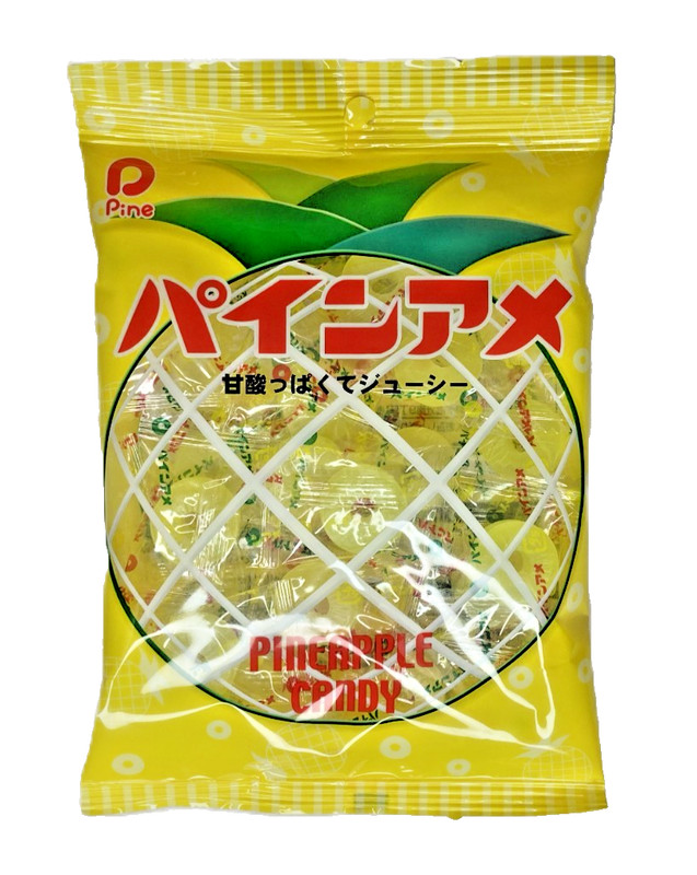 Japan Pineapple Hard Candy Pine Pineapple Candy 110g × 6 bags gallery