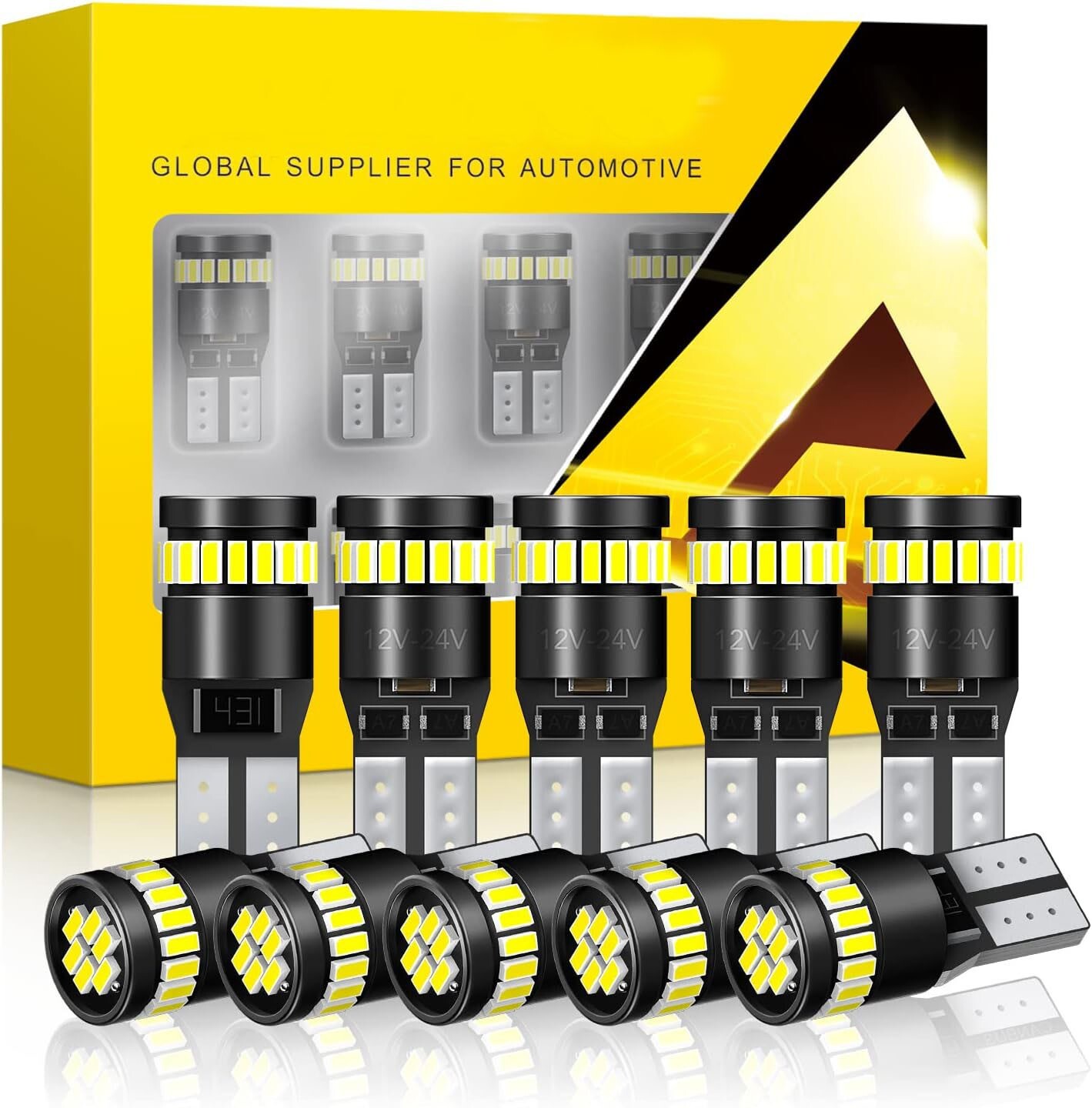 Bombilla LED de 6000 K, chips LED blancos, kit de luces de repuesto sin errores gallery