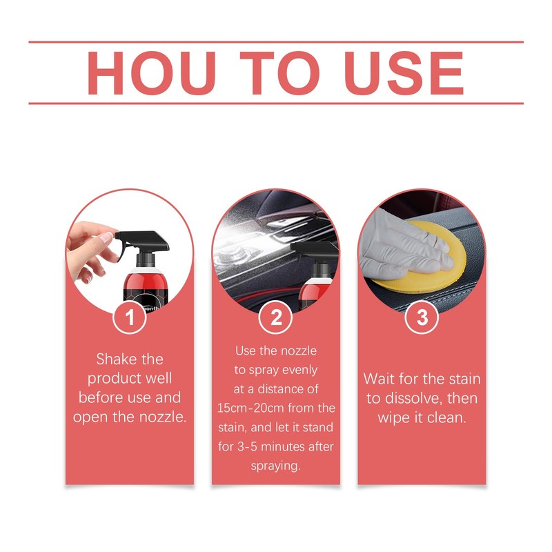 Fabric Seat Cleaner – Auto Multi Functional Steering Wheel Body Inside 🧽 gallery