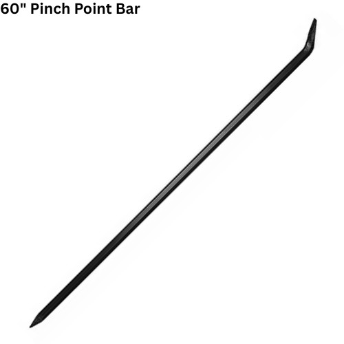 Pry Bar 5 Ft Diamond Point Steel True Temper Hexagonal Pinch Slate Lever Crowbar gallery