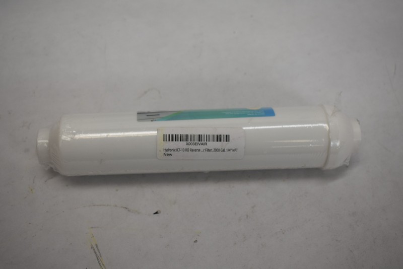RO Post Polishing Fridge Ice Inline Coconut GAC Water Filter 2000 Gal 1/4" NPT gallery