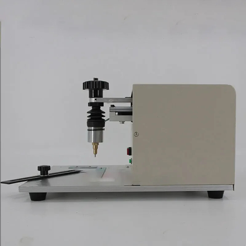 Small Metal Pneumatic Marking Machine Computer Desktop Engraving Machine gallery