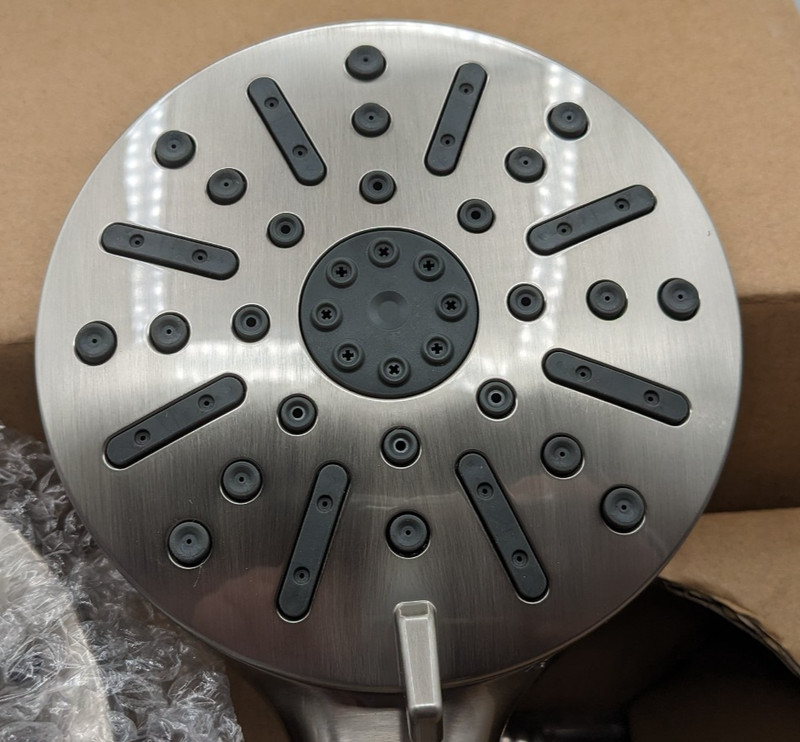 Delta 6-Setting In2ition ProClean Spotshield Showerhead Nickel Silver NOB gallery