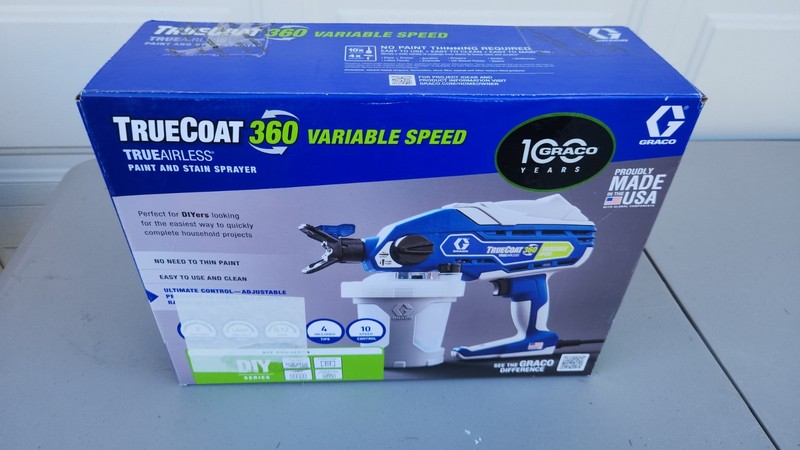 Graco TrueCoat 360 True airless Variable Speed Paint & Stain Sprayer Brand New gallery