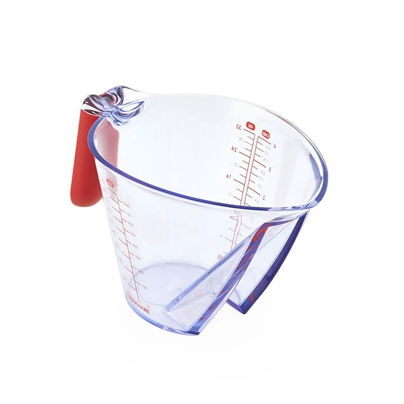 Farberware Pro Angled Measuring Cup, 1 Cup/8 fl. oz. - Red Markings & Handle gallery