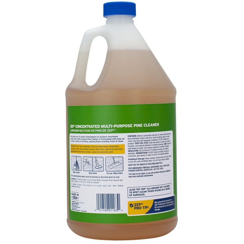 Zep Concentrated Multi-Purpose Pine Cleaner - 128 oz (Case of 4)- ZUMPP128 - gallery